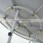 Global big 2.4m c band dish antenna