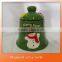 christmas decorative Santa Claus ceramic cookie jar