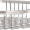Stainless steel corner basket shelf / wire basket shelf / stainless steel net shelf
