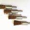 steel wire type brush with shaft,steel wire cup brush