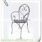 LC-89003 Outdoor wrought iron folding metal chairs