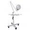 Pro 5X Diopter Rolling Stand Magnifying Lamp Beauty Tattoo Magnifier Adjustable