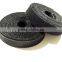 Black injection hook and 100% nylon loop straps double side hook and loop