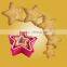 2016 New Plastic Star shape sushi mold set cookie &sandwhich cutter sets
