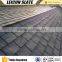 Nature square black stone roof slate