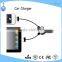 High quality dual usb car charger for iPhone iPad