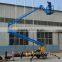 200kg loading capacity Small Trailer Mounted Boom Lift Crane