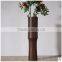 Chocolate Color Desk Tall Cylinder Vases From Jingdezhen Factory
