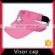 sports plastic vision sun visor cap