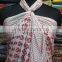 Indian Hand Block Printed Scarf Women Bikini Cover Up Beach Wear Sarong Pareo