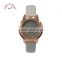 2016 latest collection alloy case with slicon strap lady watch
