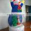 DJ-XT-62 inflatable animation air blown kaleidoscope frosty the snowman scene christmas decoration