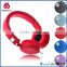 Colored foldable super-bass stereo headset for travelling