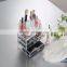 Eco-friendly PS clear acrylic cosmetic & makeup organizer drawer