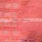 100% poly Rose jacquard checked chiffon