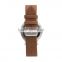 international quality wristwatches men alloy case watch quartz watch waterproof flat leather strap alloy watches