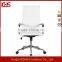 modern leather chrome base swivel funny office chairs