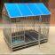 Powder Coated Metal Wheeled Portable Dog Cage(factory in Guangzhou)