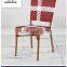C222- DF Comfortable hot sale outdoor rattan wicker restaurant garden chair