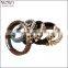 2015 hot sale stainless steel personalized leather cuff bracelet wholesale