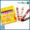 8 colors non-toxic watercolor crayons with OEM logo