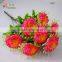 9 heads artificial lalic flower bush with tray real like and cheap