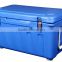 rotational molding 80L cooler box/ roller ice chest