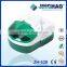 High flow quiet piston air asthma inhaler nebulizer