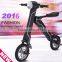 Strong fashion unique led light two wheel electric scooter