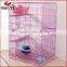 Baiyi Cat Cage Manufacturer Design Galvanized Cat Cage With Wheels