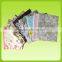 decorative pink or peach color print paper dinner napkins