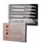 Hot selling high quality stainless steel serrated steak knife set