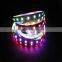 Addessable white/black PCB 5050 60leds/m apa102 led strip light rgb dc5v