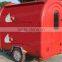 folding food cart/rolling food cart/mobile pizza food cart for sale