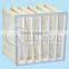 95% nonwoven air pocket bag filter