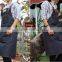 Custom made utility denim apron for wholesale
