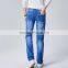 New comfortable stretch ruffle capri new style jeans pent men pants