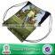 Lead-free 100% Recycled 210D polyester drawstring sports sack packs