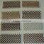 Metal mesh drapery for partition