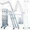 2.6M/3.6M/4.7M aluminium step super ladder with EN131-1/-2/-3/-4 GS approval