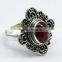 Promise Of Love !! Pink Ruby 925 Sterling Silver Ring, Exporter and Wholeseller, Silver Jewelry Supplier