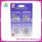 yongsheng high quality blister pack stainless steel safety pins