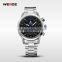 2014 top luxury brand WEIDE JAPAN Miyota 2115 quartz watch men wristwatch 3ATM waterproof military watches sapphire glass watch
