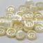 white natural shell button for shirt for luxury event