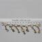 metal buckle garment accessories strass chain link chain