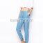 Ladies spring/summer washed light weight denim/chambray jogger pants/trousers SYA15034