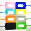 Promotion silicone luggage tag silicone card case