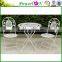 Popular Selling Folding Antique White Metal Garden Chair