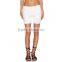 2015 white tattered women shorts jeans high waisted jean shorts wholesale JXQ1105