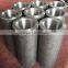 Construction material reinforcing steel bar coupler